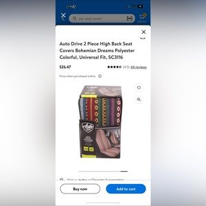 Car seat covers(fits most)